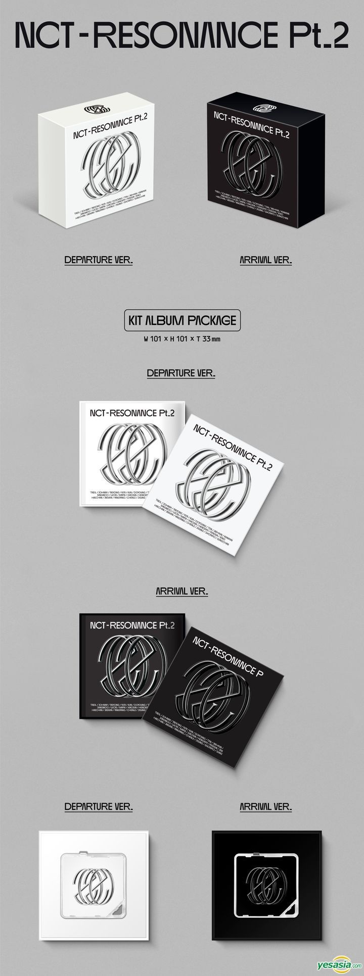 YESASIA: Image Gallery - NCT 2020 - The 2nd Album RESONANCE