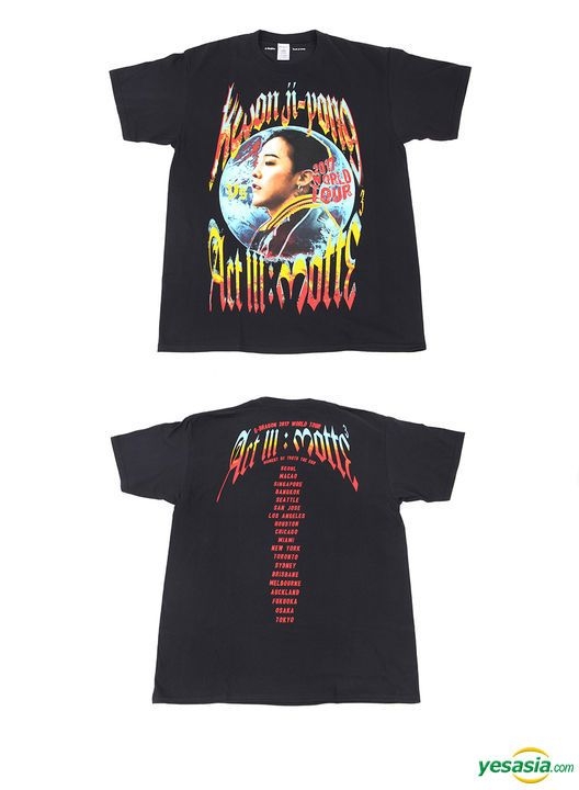 YESASIA: G-DRAGON MOTTE Official Goods - T-Shirt (Type 1