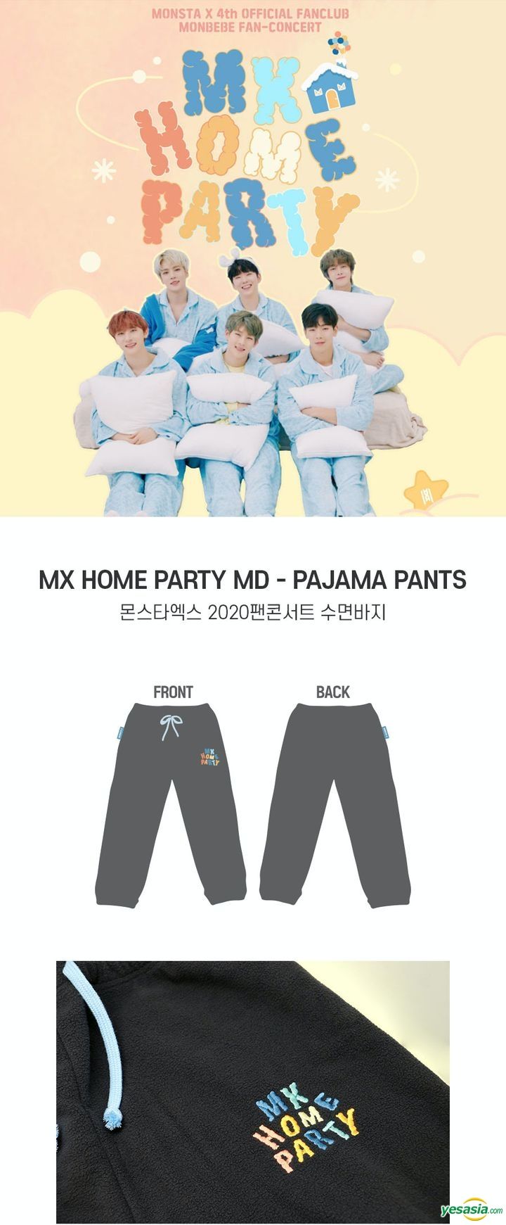 YESASIA: Image Gallery - Monsta X 2020 Fan Concert 'MX Home Party