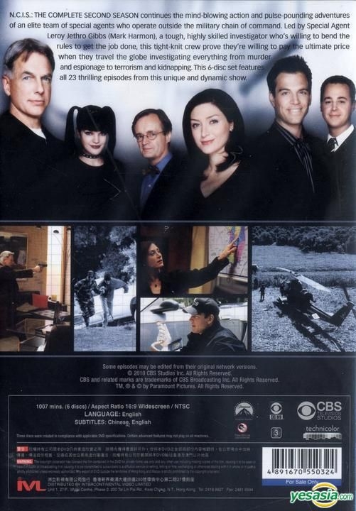 YESASIA: NCIS - The Complete Second Season DVD - Michael ...