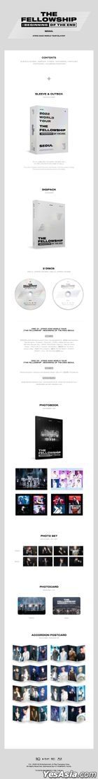 ATEEZ 2022 World Tour - THE FELLOWSHIP: BEGINNING OF THE END SEOUL (Blu-ray) (2-Disc + Photobook + Photo Set + Photo Card) (Korea Version)