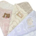 Bear Hand Towel (Moka x  Flower)