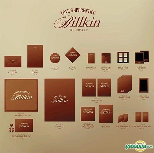 YESASIA: Billkin - LOVE'S APPRENTICE (Special Edition Boxset