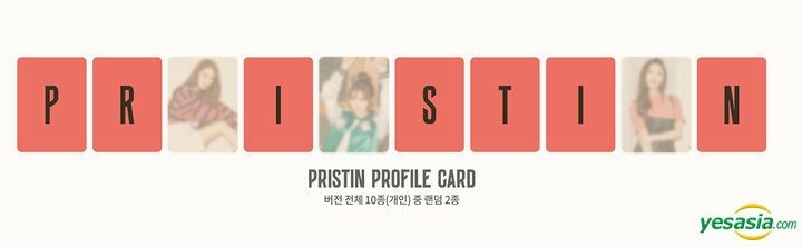 YESASIA: Pristin Mini Album Vol. 1 - Hi! Pristin (Elastin Version B) CD ...