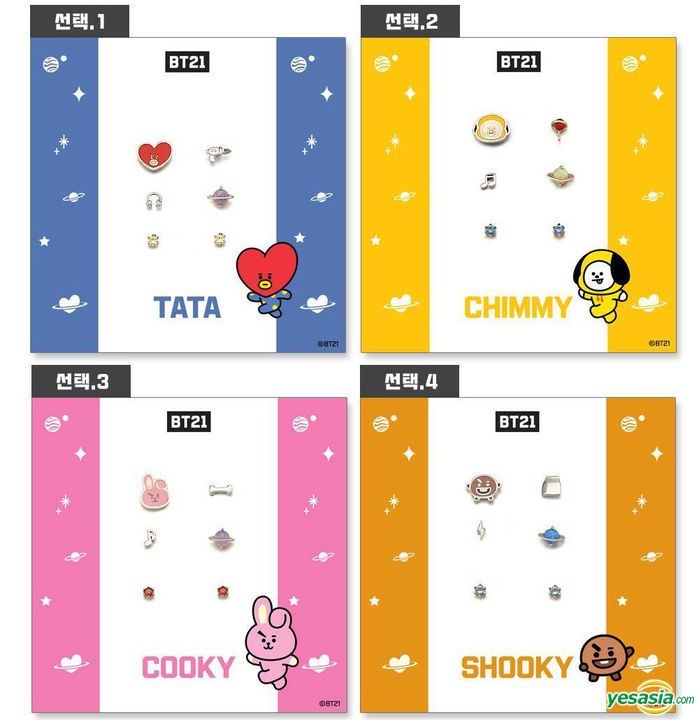 Bt21 hot sale ost jewelry