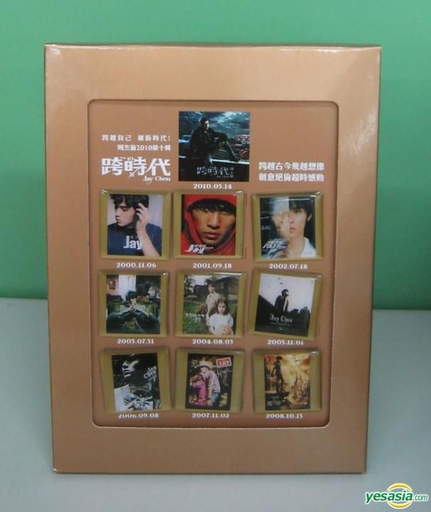 YESASIA : 跨時代(珍藏紙盒版) (台灣預購版) (加JAY十年徽章) (親筆