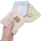 Bear Hand Towel (Moka x  Flower)