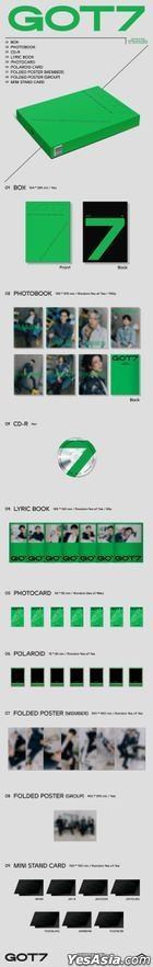 GOT7 EP Album - GOT7 (7 Versions Set)