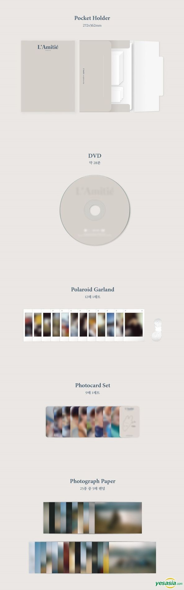 YESASIA: SF9 1st Photobook – L'Amitie GIFTS,MALE STARS
