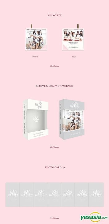 YESASIA: GFriend Mini Album Vol. 1 - Season of Glass (Kihno 