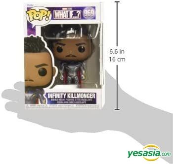 Funko Pop! Marvel: What If? – Infinity Killmonger Vinylfigur Inkl. Schutzbox, Ca. 9,5 Cm