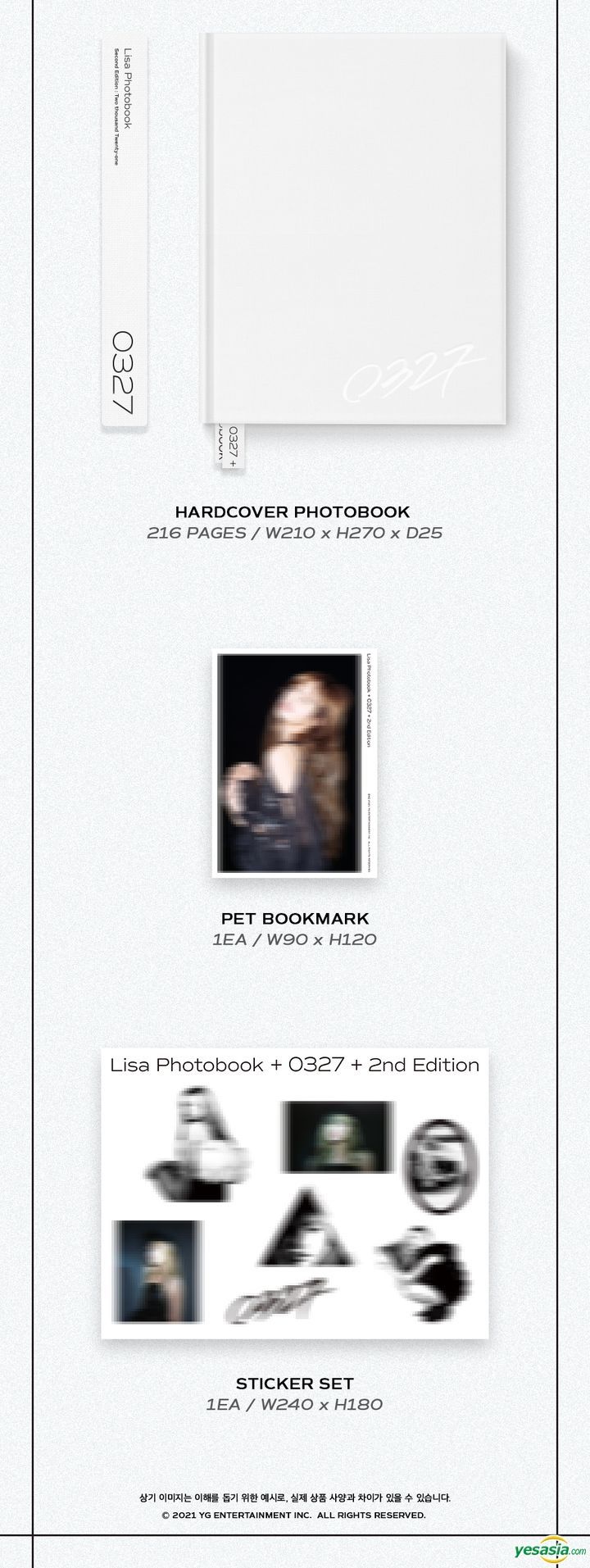 YESASIA: BLACKPINK: Lisa Photobook [0327] Vol.2 -Second Edition- GIFTS ...