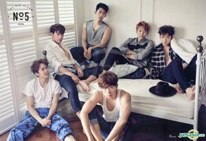 YESASIA: 2PM Vol. 5 - NO.5 (Day Version - White) + Poster in Tube