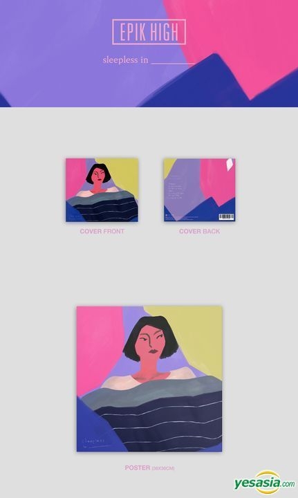 YESASIA: Epik High - sleepless in ______ + Poster in Tube Music