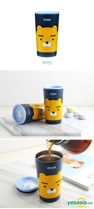 Yesasia Kakao Friends Signature Stainless Tumbler Apeach 10x10 Lifestyle And Ts Free 0208