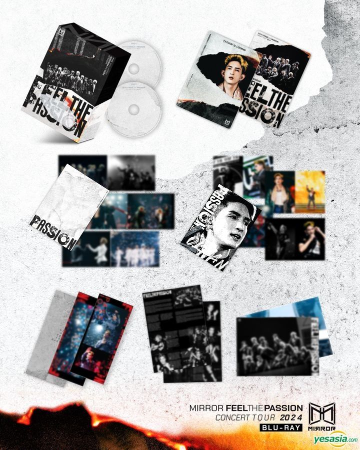 YESASIA: Image Gallery - MIRROR FEEL THE PASSION CONCERT TOUR 2024