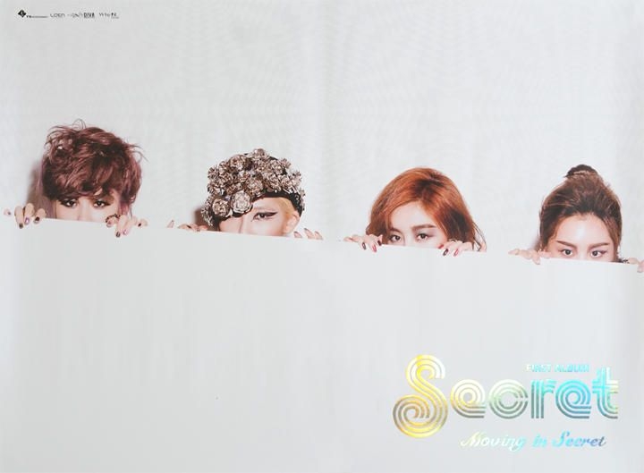 メンバー全員の直筆サイン入り⭐Secret⭐Moving in Secret YESASIA : Secret Vol. 1 - Moving In Secret (Autographed CD) +