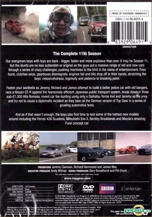 Top Gear USA: Season Five (DVD) : Various, Various  