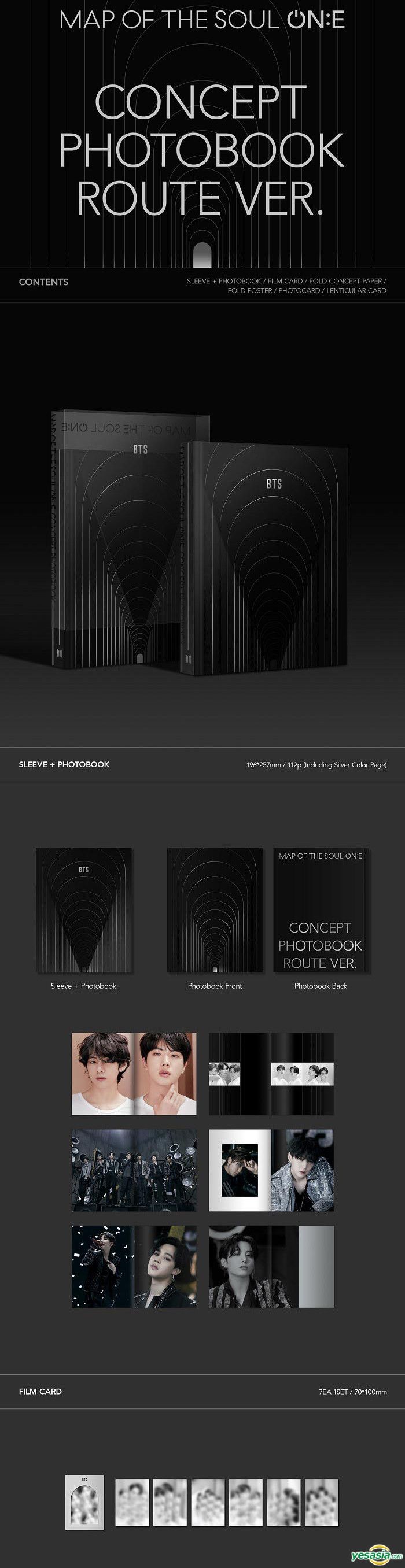 YESASIA: BTS - MAP OF THE SOUL ON:E Concept Photobook (ROUTE