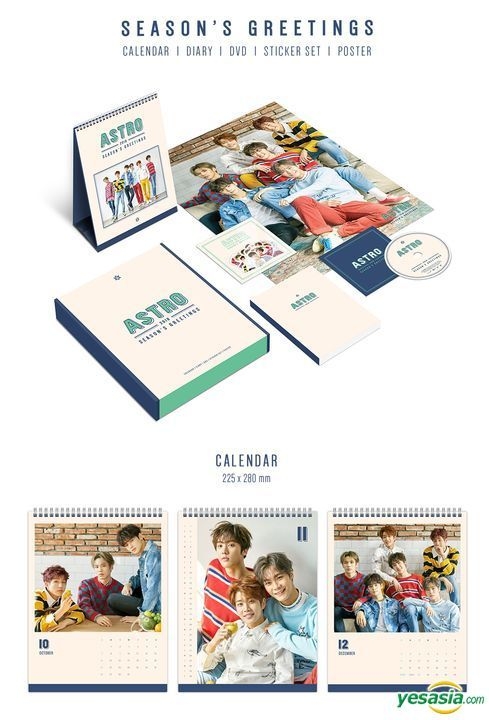 Astro seasons greetings store 2018 (SEALED)