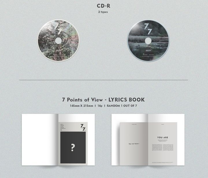 YESASIA: GOT7 - 7 for 7 (Present Edition) (Random Version) Music