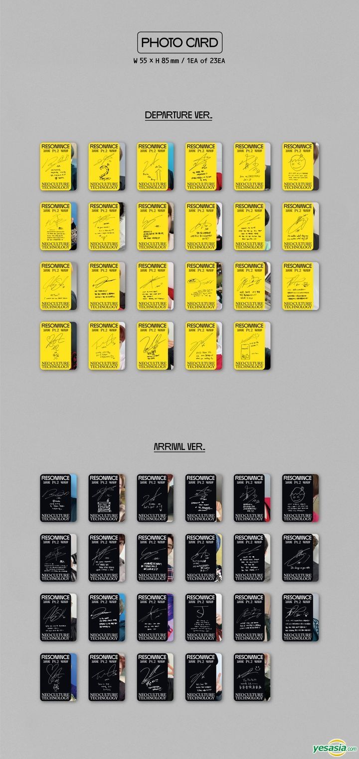 NCT 2020 RESONANCE Pt.2 KiT Album / バージョン 選択 【公式通販】