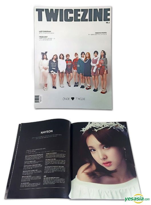 Yesasia Twice Popup Store Goods Knock Knock Twicezine Celebrity Gifts Photo Album Groups Photo Poster Female Stars Gifts Twice Korea Jyp Entertainment Korean Collectibles Free Shipping