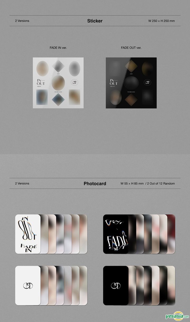 YESASIA: ASTRO: Moonbin & Sanha Mini Album Vol. 1 - IN-OUT (FADE