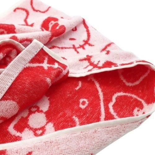 YESASIA Hello Kitty Bath Towel (34x80cm) Marushin Lifestyle