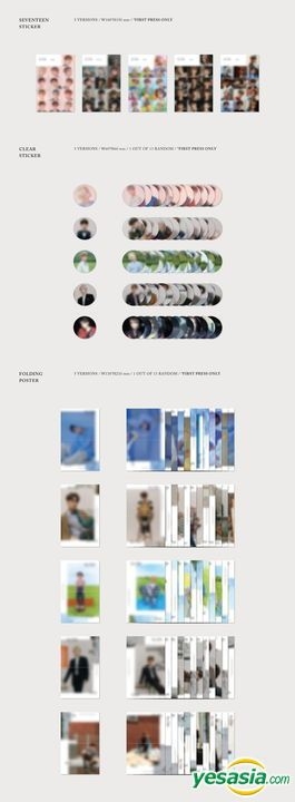 YESASIA: Seventeen Vol. 3 - An Ode (Begin + The Poet + Hope +