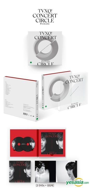 【中古】TVXQ! CONCERT DVD [CIRCLE- welcome](2DVD + Photobook) YESASIA: Image Gallery - TVXQ! CONCERT -CIRCLE- #welcome (2DVD +
