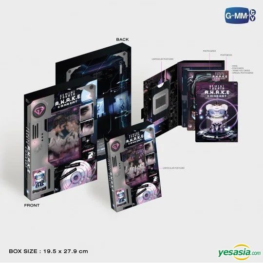 【新品】Gemini Fourth A.W.A.K.E. Concert DVD YESASIA: Gemini & Fourth A.W.A.K.E Concert - DVD Boxset (Thailand