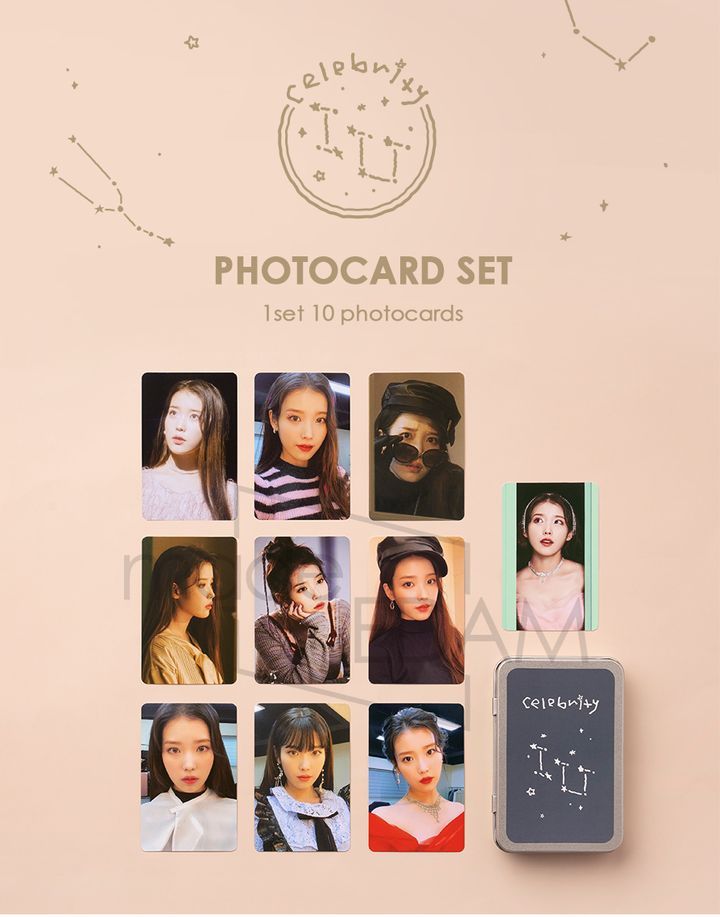 IU celebrity トレカ YESASIA: Image Gallery - IU 'Celebrity' Photo Card Set
