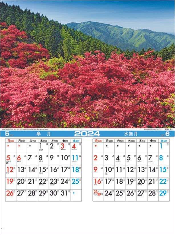 YESASIA Japanese View 2024 Calendar with Memo (Japan Version) PHOTO