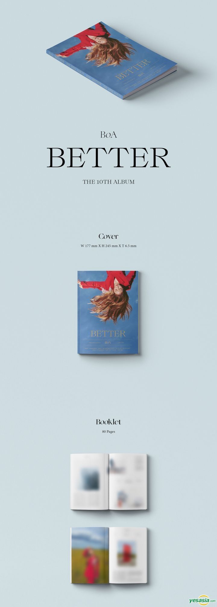 YESASIA: BoA Vol. 10 - Better (Normal Edition) Music - BoA, SM