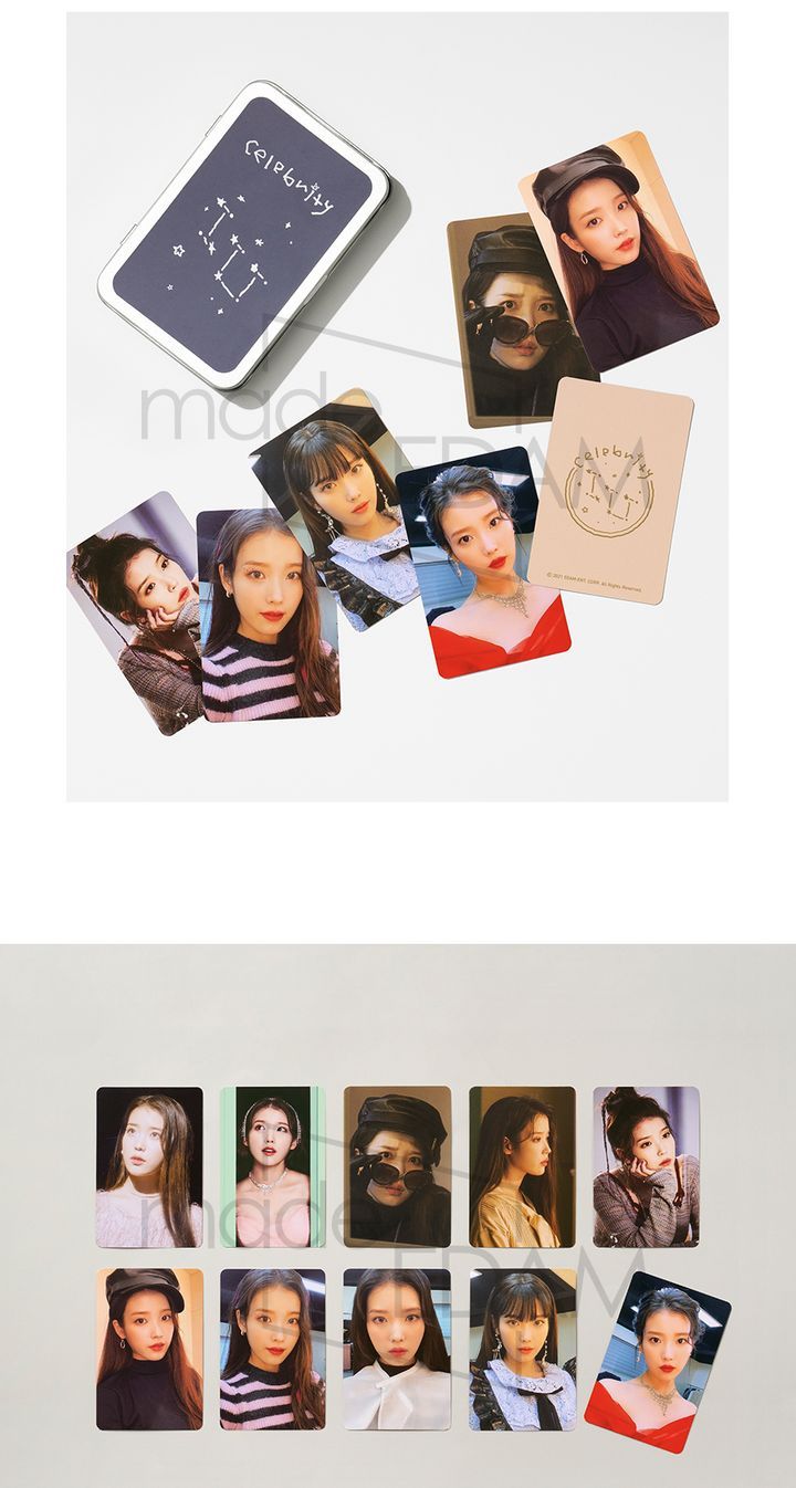 IU celebrity トレカ YESASIA: Image Gallery - IU 'Celebrity' Photo Card Set