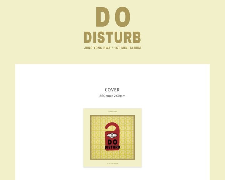 YESASIA: CNBLUE: Jung Yong Hwa Mini Album Vol. 1 - Do Disturb