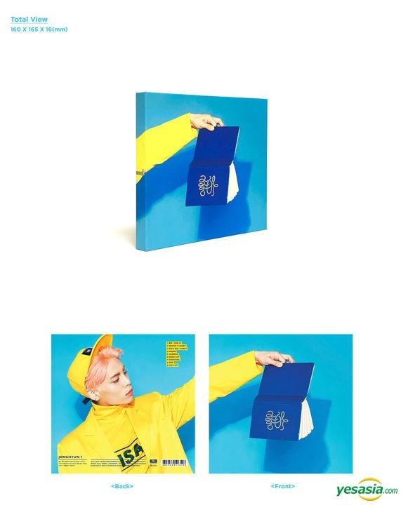 CD+Booklet+Photocard+Gift New JONGHYUN SHE IS 1st FULL LENGTH ALBUM VOL.1 