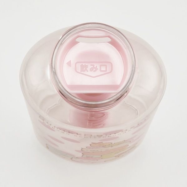 YESASIA Sumikko Gurashi Plastic Water Bottle with Freezer Stick