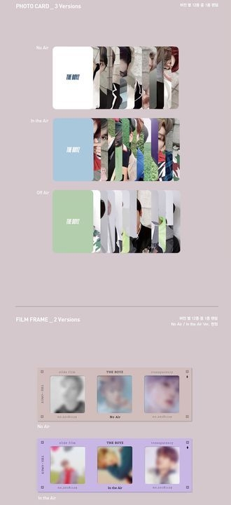 THE BOYZ 直筆サイン入りアルバム THE ONLY No air 全員