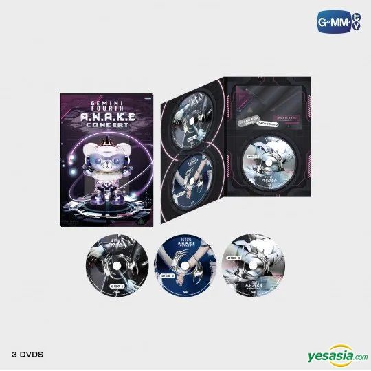 YESASIA: Gemini & Fourth A.W.A.K.E Concert - DVD Boxset (Thailand