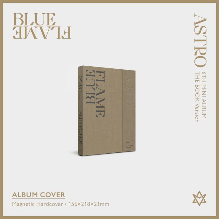 YESASIA: Astro Mini Album Vol. 6 - Blue Flame (The Book Version) + Poster  in Tube (The Book Version) CD - ASTRO（アストロ） - 韓国の音楽CD - 無料配送