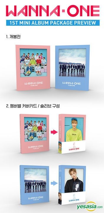 YESASIA: WANNA ONE Mini Album Vol. 1 - 1X1=1 (TO BE ONE