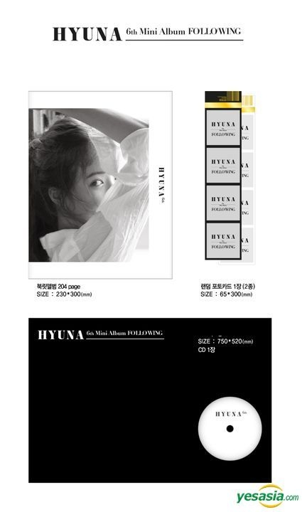 YESASIA: HyunA Mini Album Vol. 6 - Following Music - HyunA, Kakao