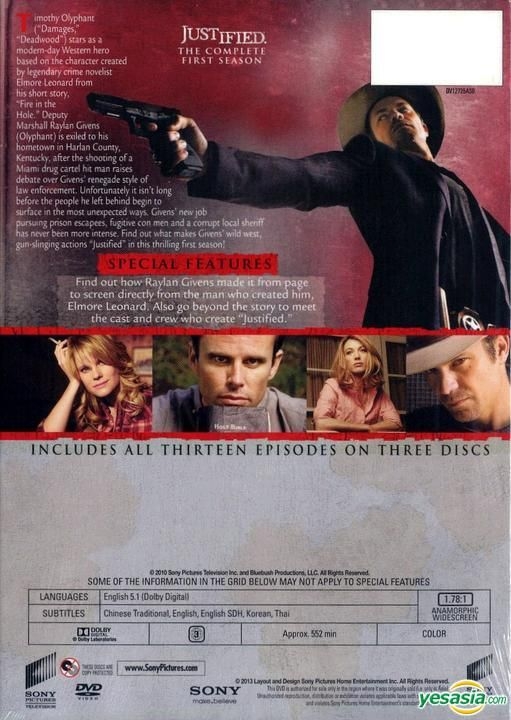 Justified: The Complete Series (DVD)