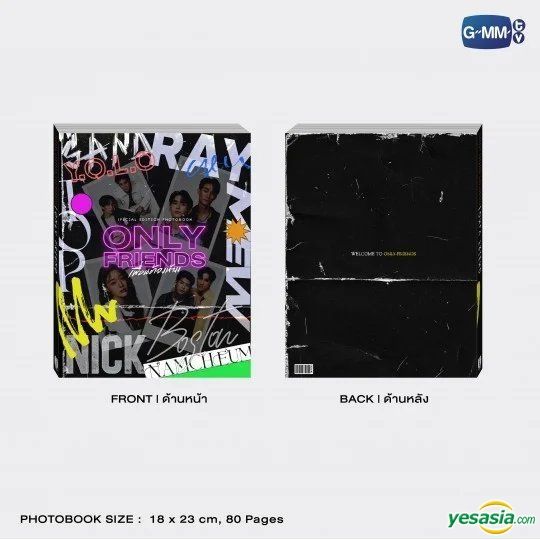 YESASIA: Only Friends Special Edition Photobook DVD,PHOTO ALBUM