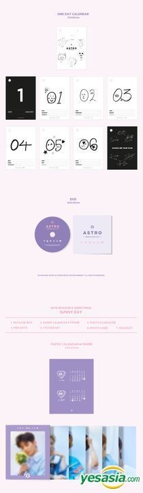 ASTROシーグリ2019 SUNNYDAY Ver. YESASIA: Image Gallery - Astro 2019 Season's Greetings (Holiday +
