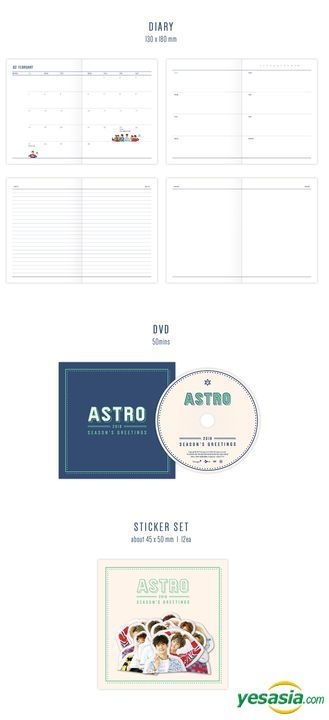 YESASIA: Image Gallery - Astro 2018 Season's Greetings + Special