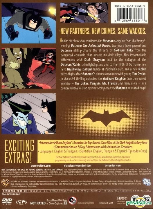 YESASIA: Image Gallery - Batman: The Animated Series - Vol. 4 (DVD) (US  Version)