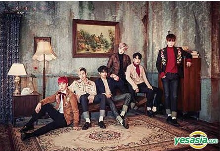 YESASIA: B.A.P Single Album Vol. 6 - Rose (A Version) + Poster in